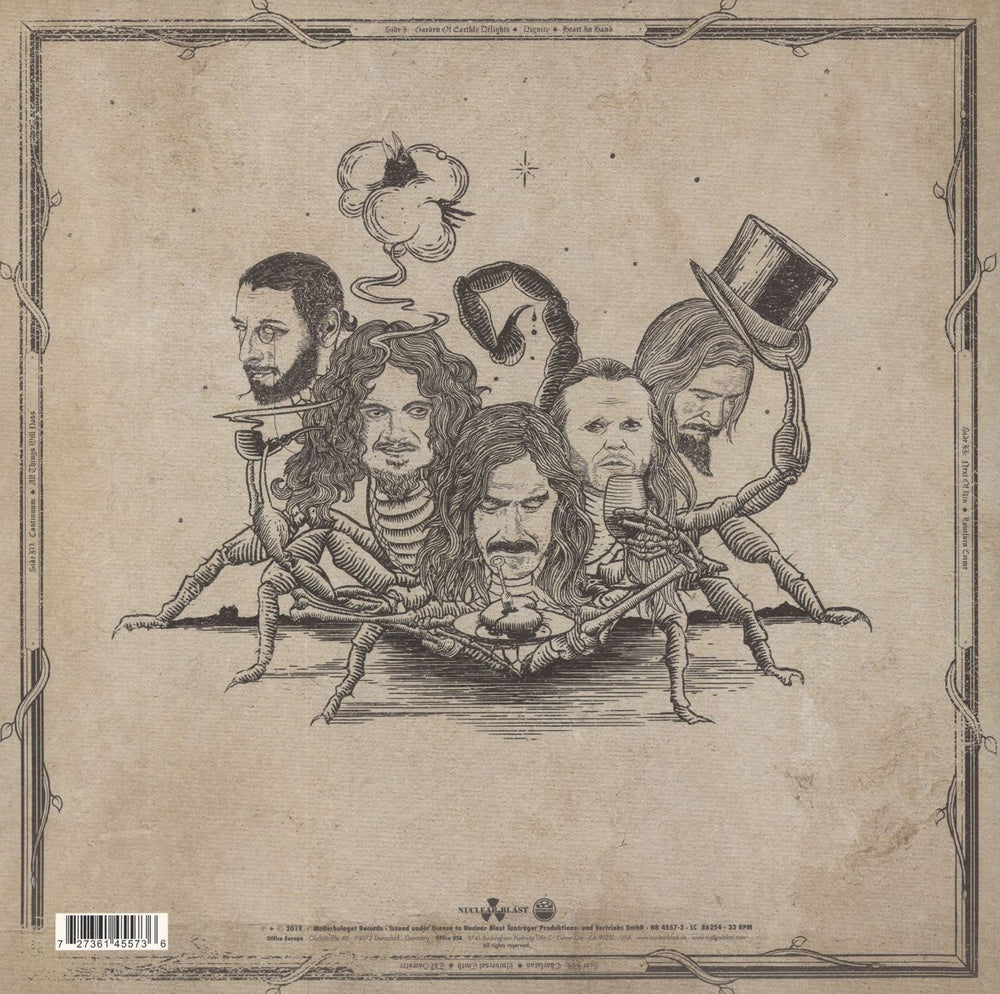 Opeth In Cauda Venenum - English Version + Booklet German picture disc LP (vinyl picture disc album) 727361455736