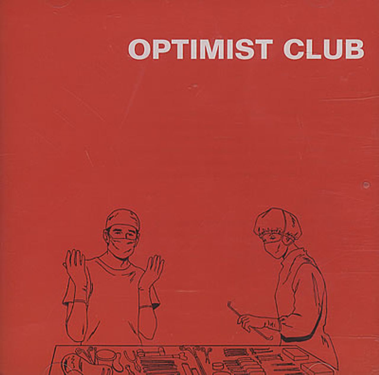Optimist Club Panic Button EP UK CD single (CD5 / 5") HEDCD01