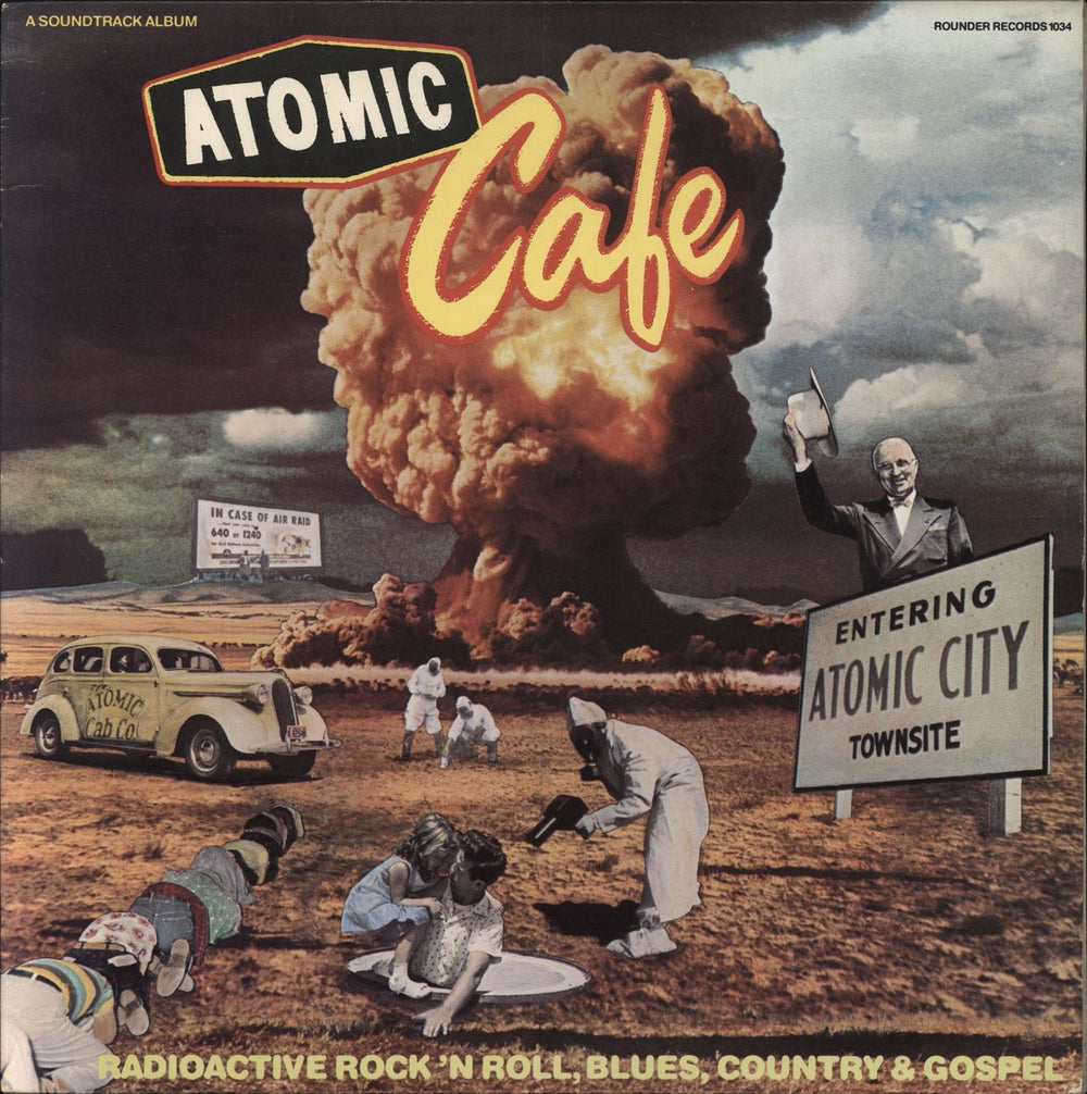 Original Soundtrack Atomic Café US vinyl LP album (LP record) 1034