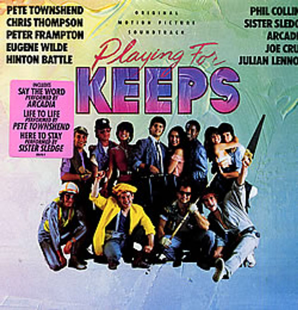 Original Soundtrack Playing For Keeps US vinyl LP album (LP record) 81678-1