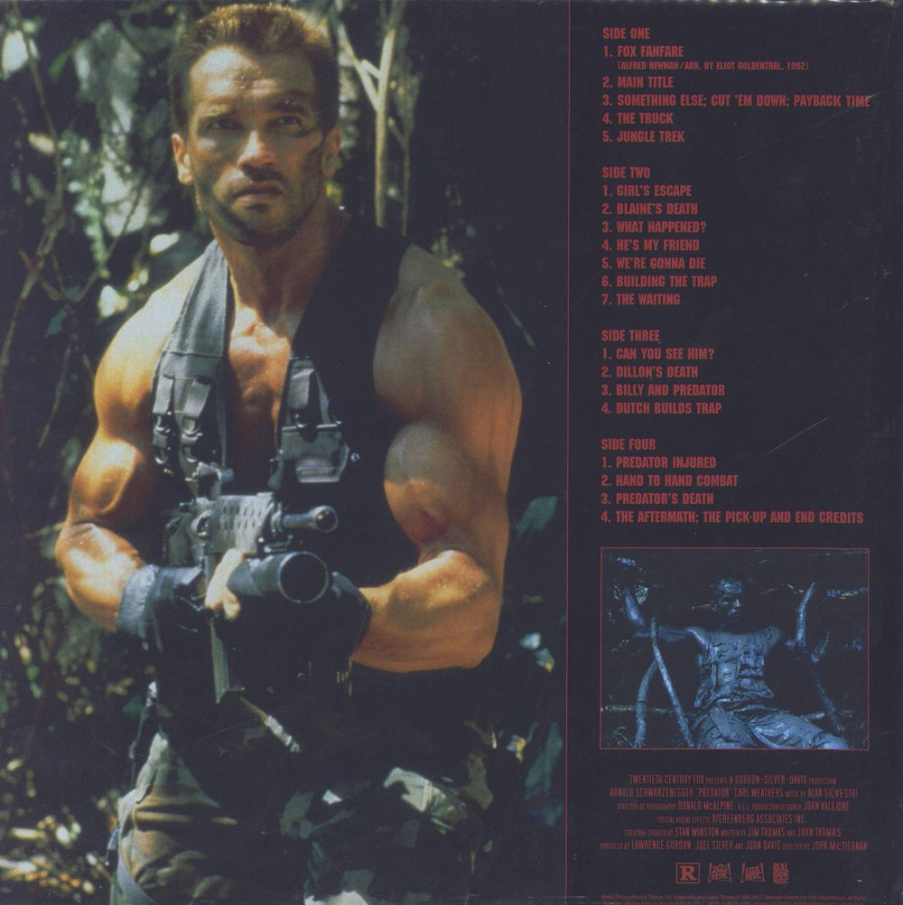 Original Soundtrack Predator - Green And Brown Camo US 2-LP vinyl record set (Double LP Album) 848064006015