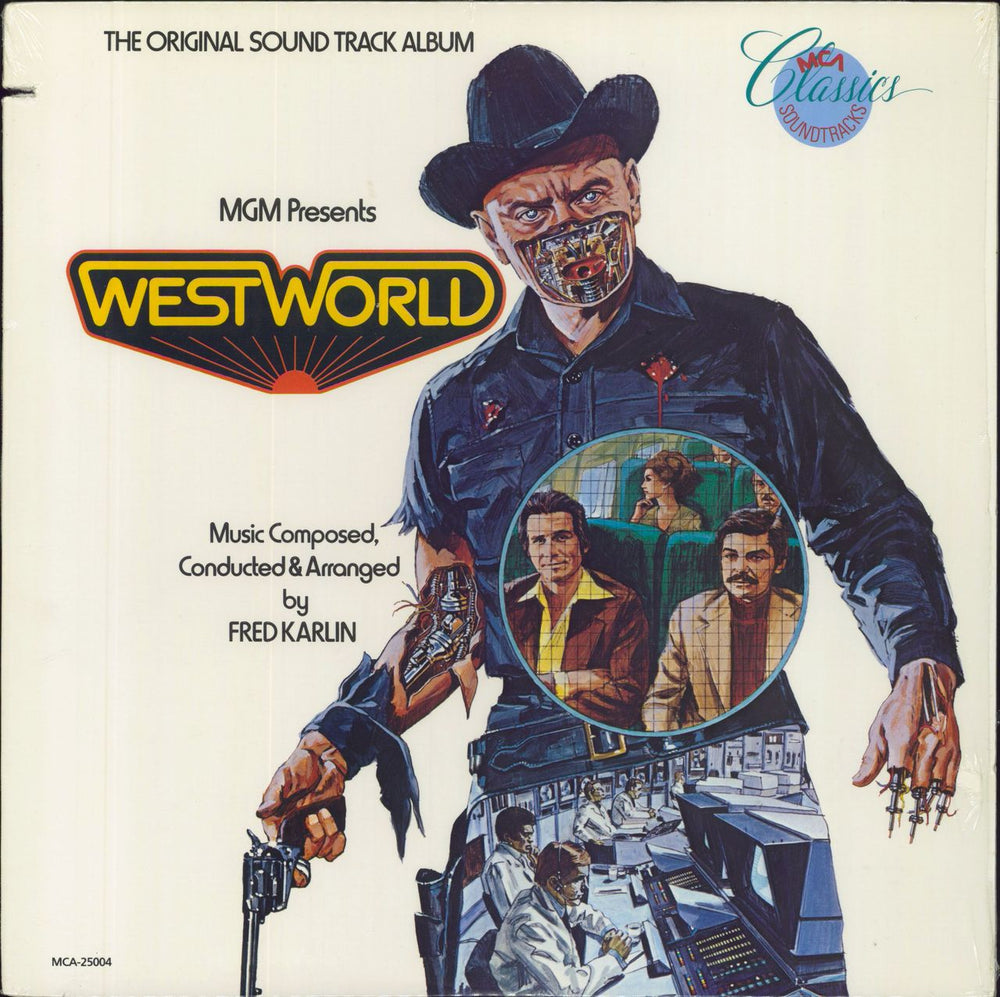 Original Soundtrack WESTWORLD US vinyl LP album (LP record) MCA-25004