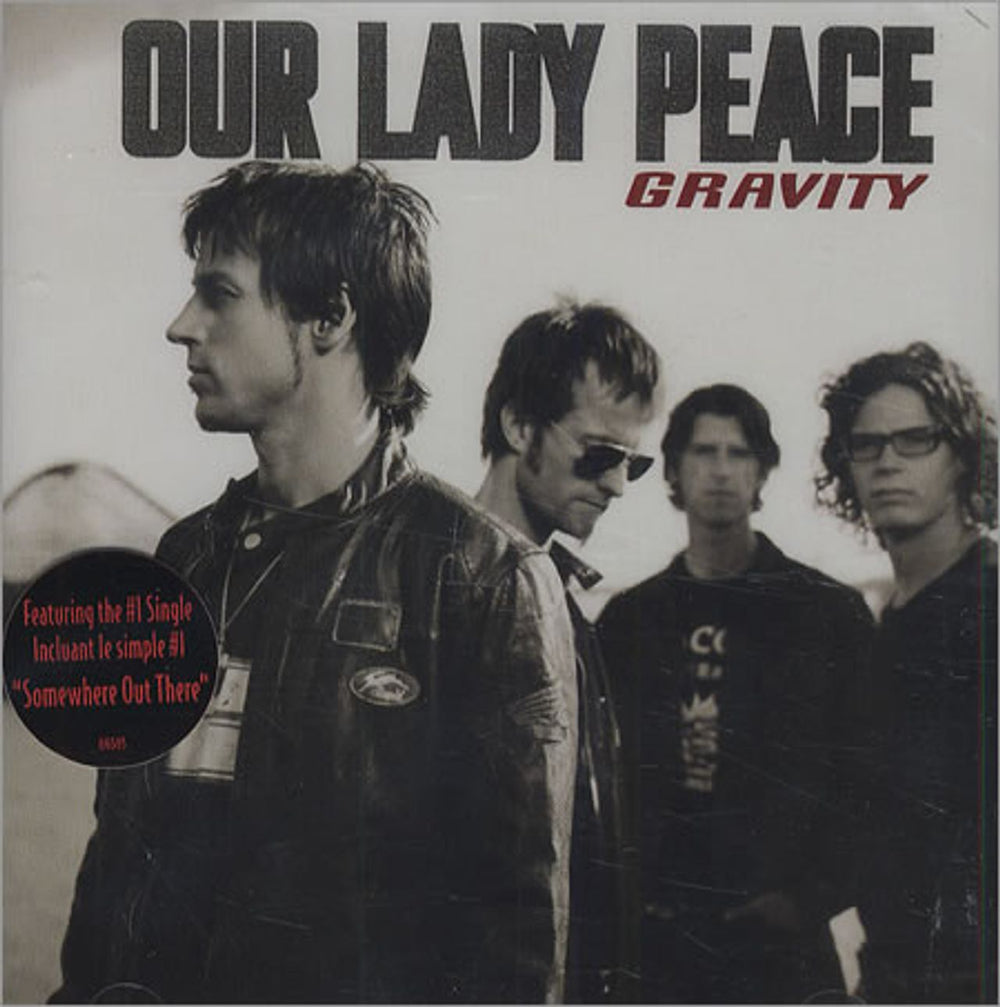 Our Lady Peace Gravity Canadian CD album (CDLP) CK86585