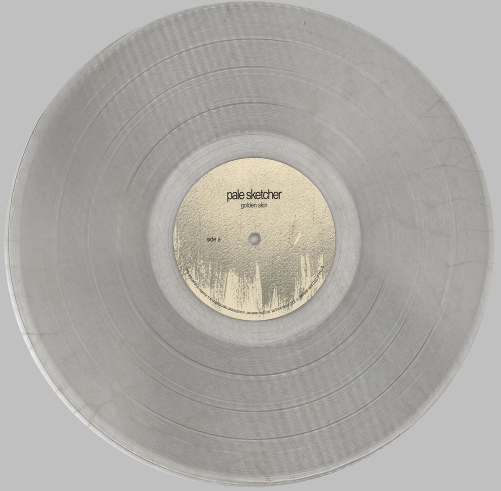 Pale Sketcher Golden Skin - Clear Vinyl US vinyl LP album (LP record) 5-NLPGO827149