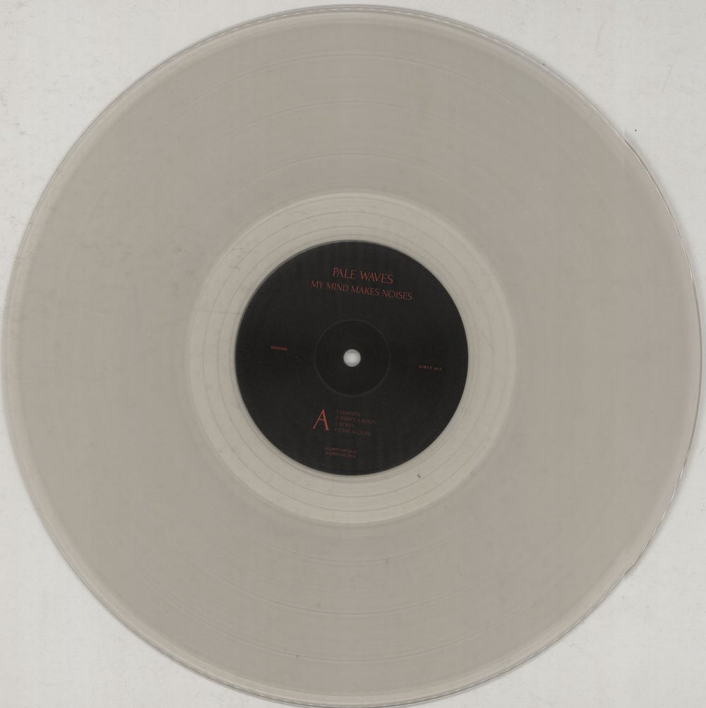 Pale Waves My Mind Makes Noises - 180gm Clear Vinyl UK 2-LP vinyl record set (Double LP Album) QZL2LMY752269