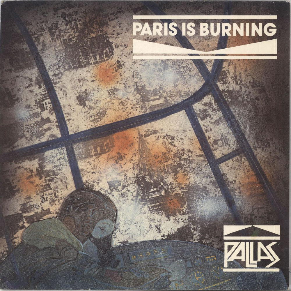 Pallas Paris Is Burning UK 7" vinyl single (7 inch record / 45) CK010