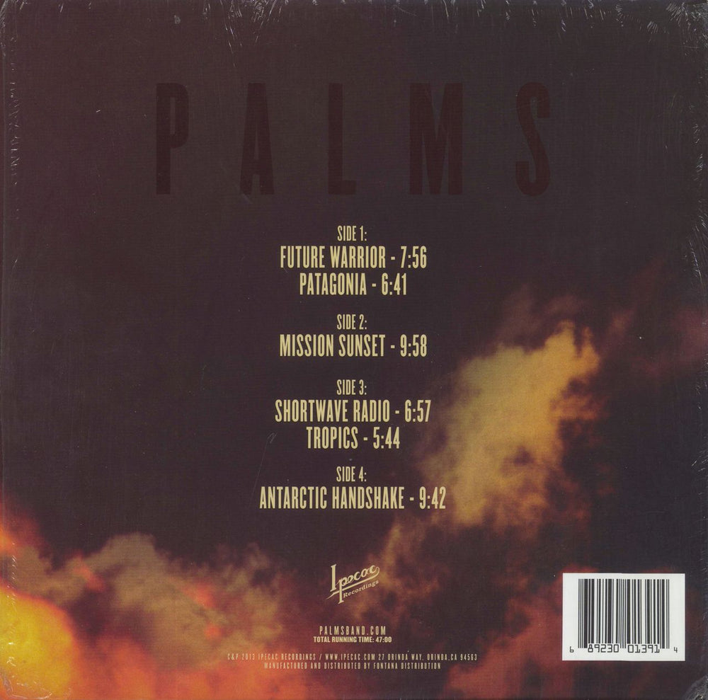 Palms Palms US 2-LP vinyl record set (Double LP Album)