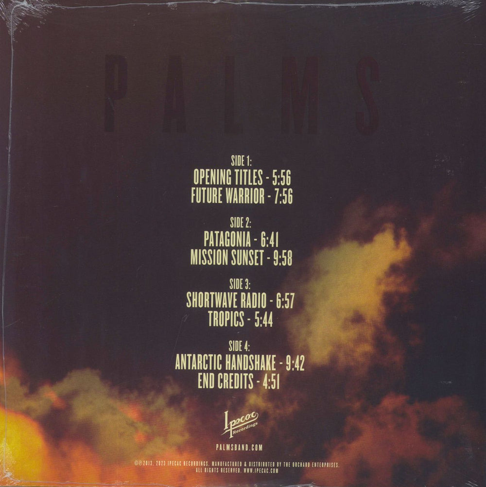 Palms Palms - White Vinyl US 2-LP vinyl record set (Double LP Album) 689230026631