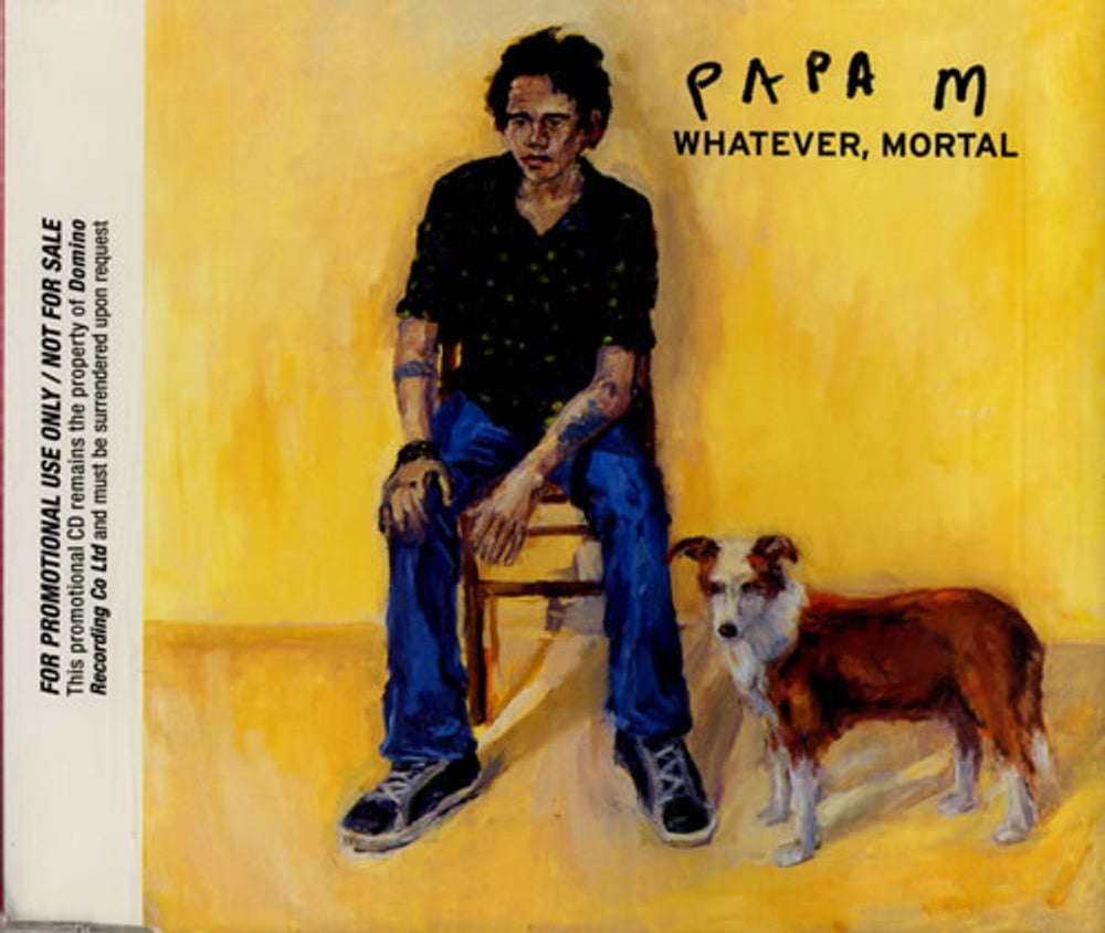 Papa M Whatever, Mortal UK Promo CD album (CDLP) WIGCD103P