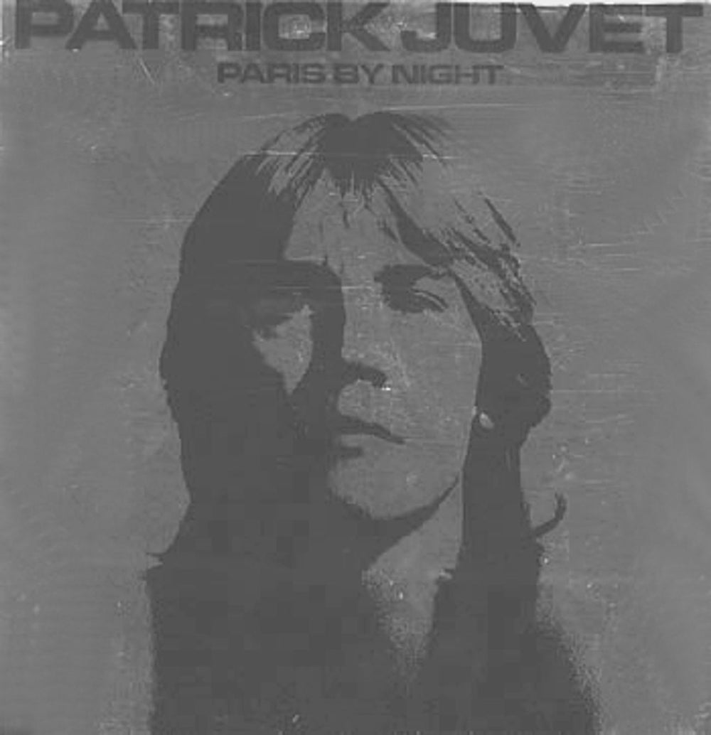 Patrick Juvet Paris By Night French vinyl LP album (LP record) 90.098