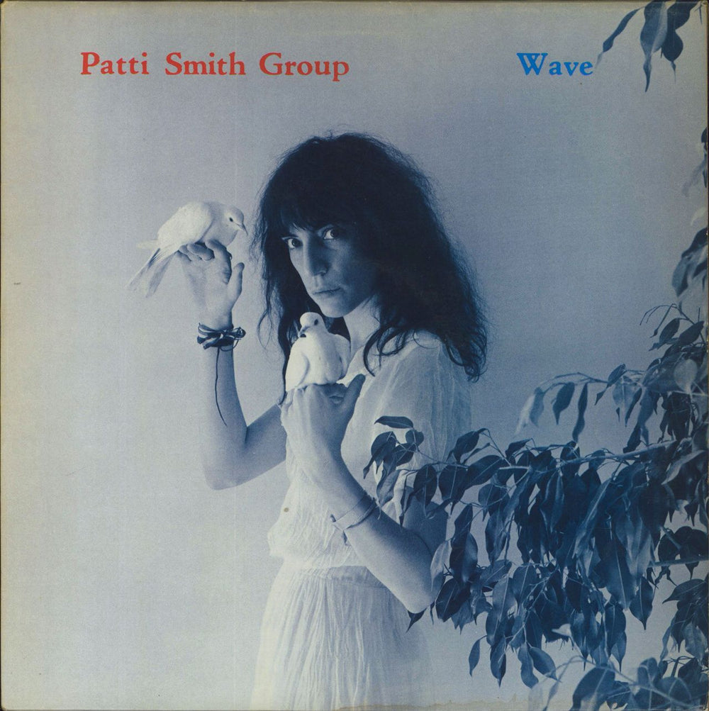 Patti Smith Wave UK vinyl LP album (LP record) SPART1086