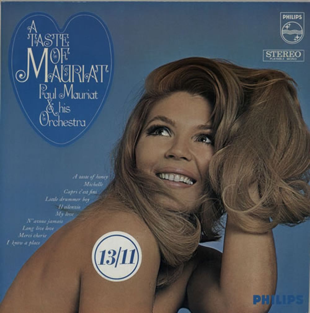 Paul Mauriat A Taste Of Mauriat UK vinyl LP album (LP record) XL2