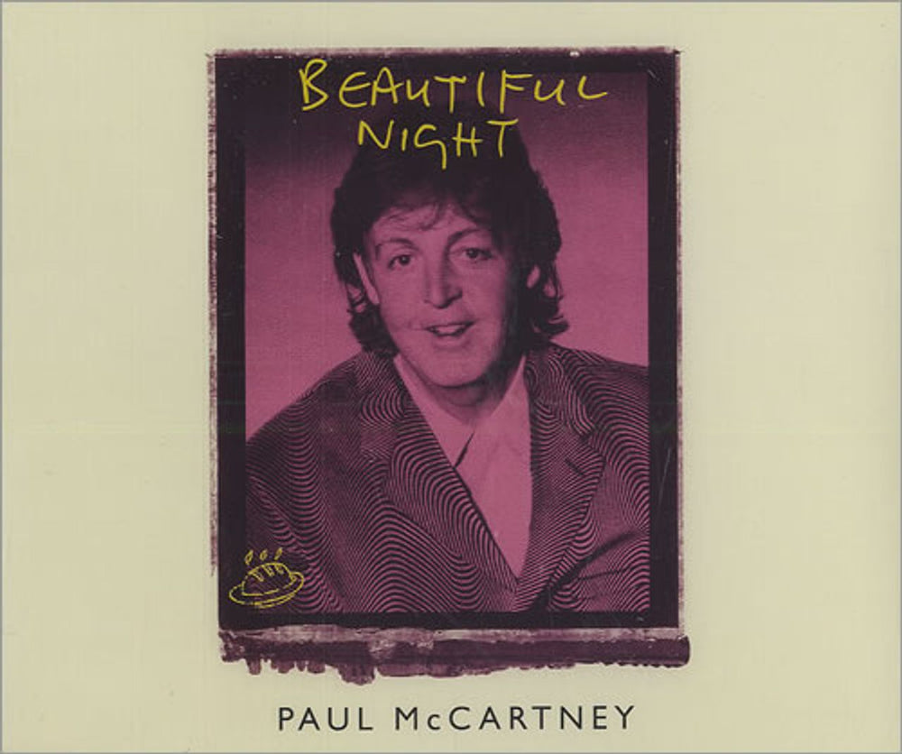 Paul McCartney and Wings Beautiful Night UK CD single (CD5 / 5") CDR6489