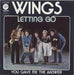 Paul McCartney and Wings Letting Go French 7" vinyl single (7 inch record / 45) 2C010-96940