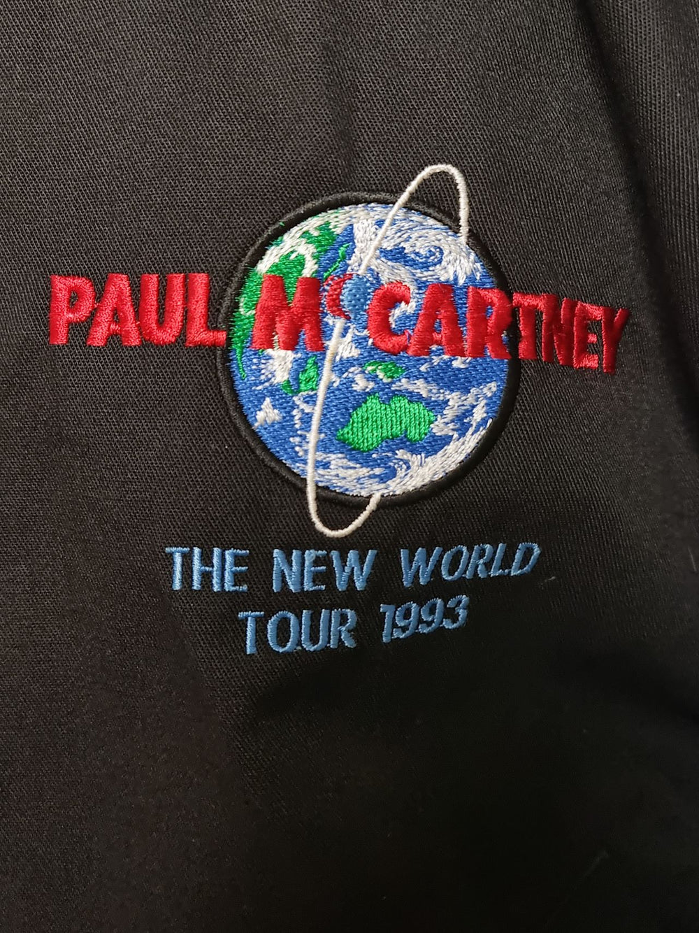 Paul McCartney and Wings The New World Tour 1993 - Zip Front (L) US jacket MCCJATH768500