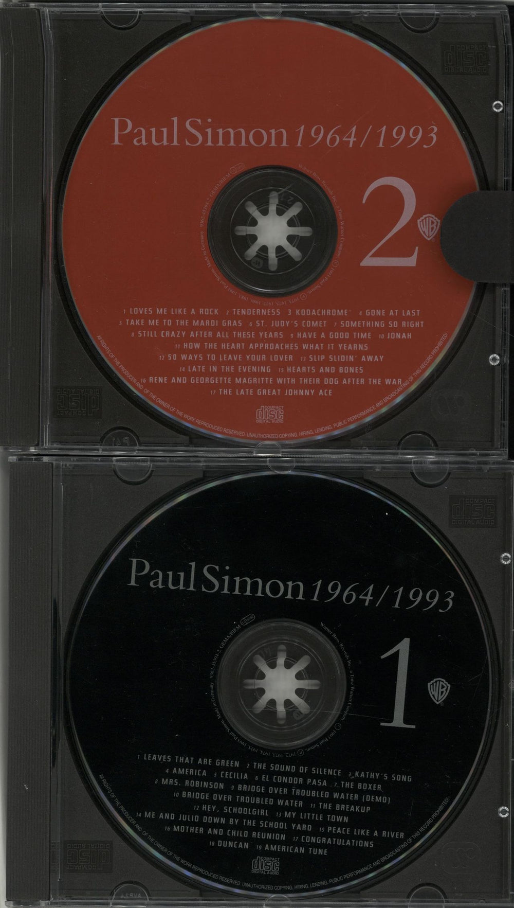 Paul Simon 1964 - 1993 - Nineteen Sixty Four... German CD Album Box Set