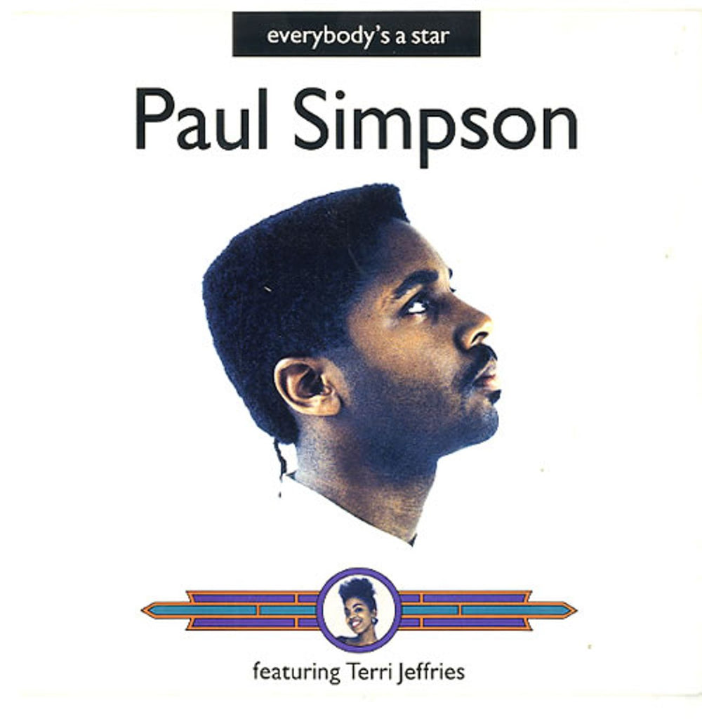 Paul Simpson Everybody's A Star UK 7" vinyl single (7 inch record / 45) COOL190