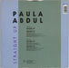 Paula Abdul Straight Up (12" Remix) - Stickered UK 12" vinyl single (12 inch record / Maxi-single) 5012983011169