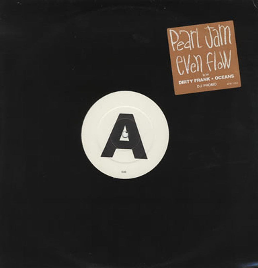 Pearl Jam Even Flow UK Promo 12" vinyl single (12 inch record / Maxi-single) XPR1755