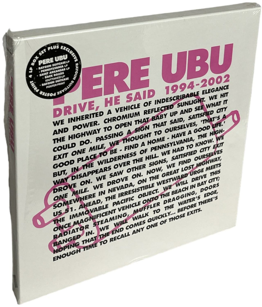 Pere Ubu Drive, He Said 1994-2002 - Sealed + Hype Sticker UK Vinyl Box Set FIRELP469