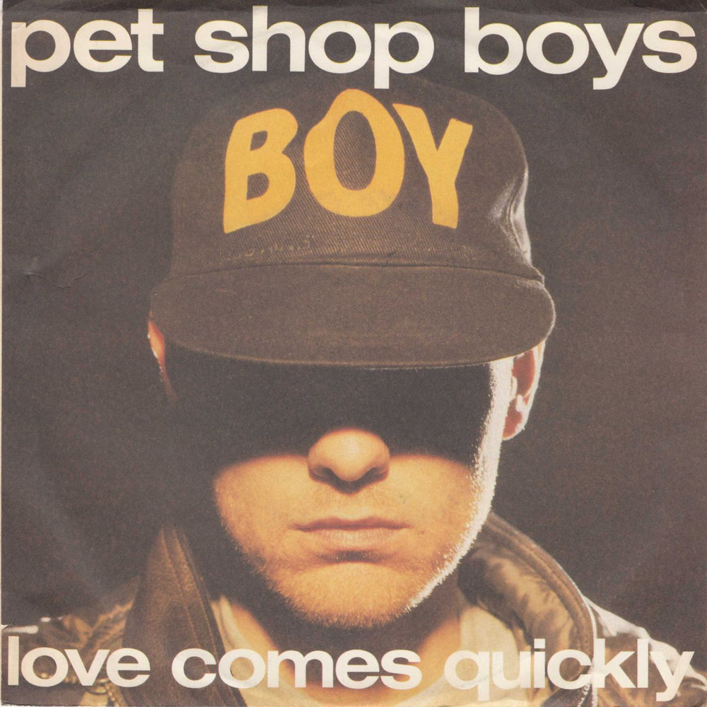 Pet Shop Boys Love Comes Quickly Australian Promo 7" vinyl single (7 inch record / 45) A-1712