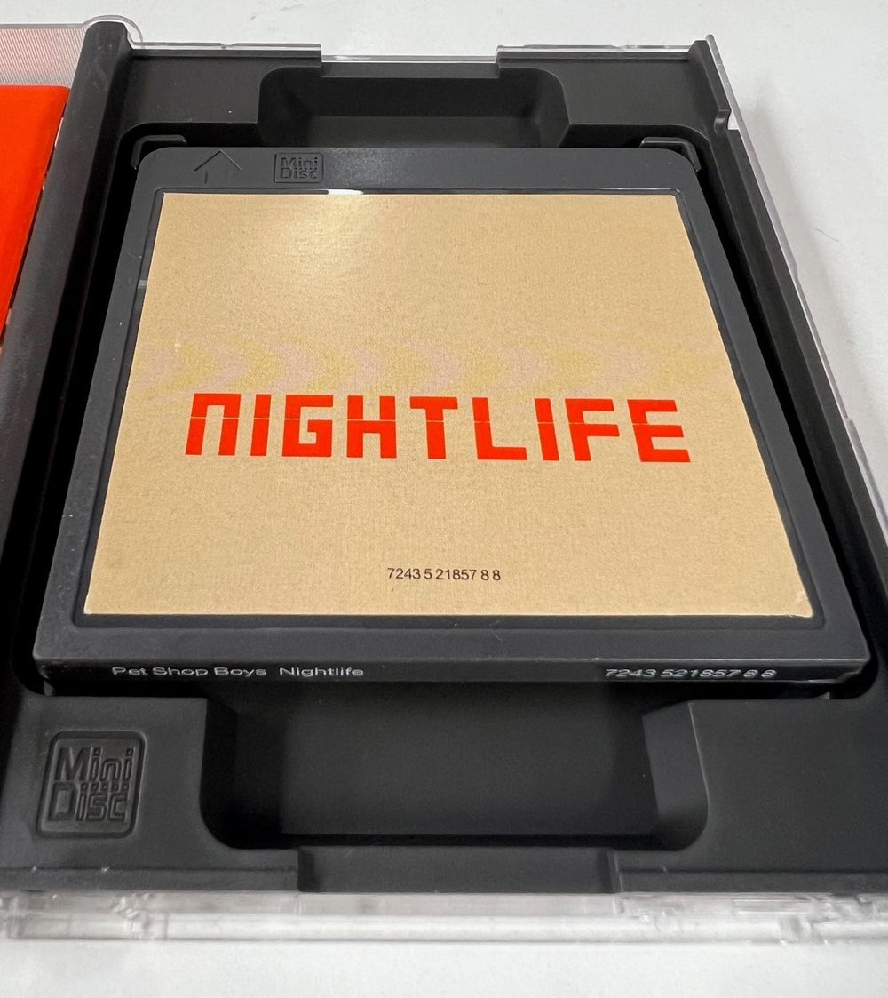Pet Shop Boys Nightlife - MiniDisc UK mini disc (MD) 724352185788