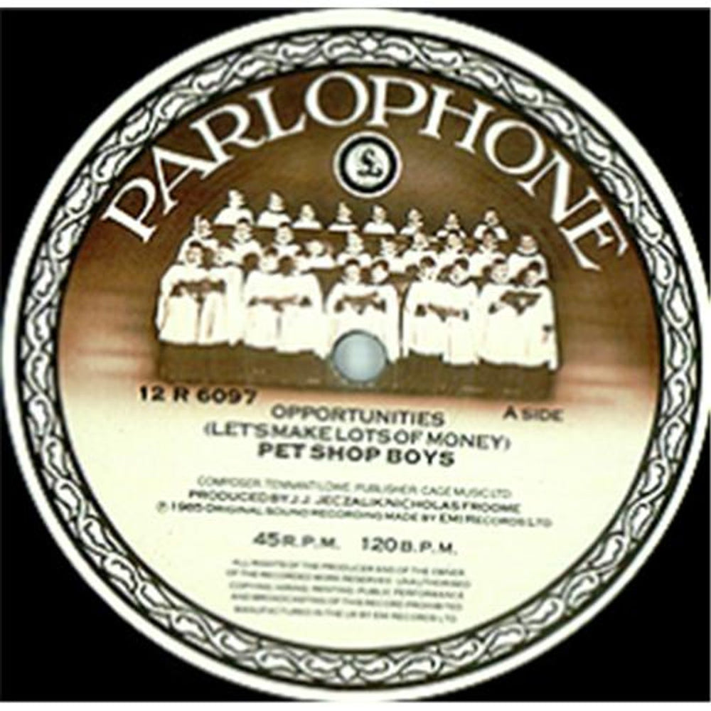 Pet Shop Boys Opportunities - 1st - EX UK 12" vinyl single (12 inch record / Maxi-single) PSB12OP03990