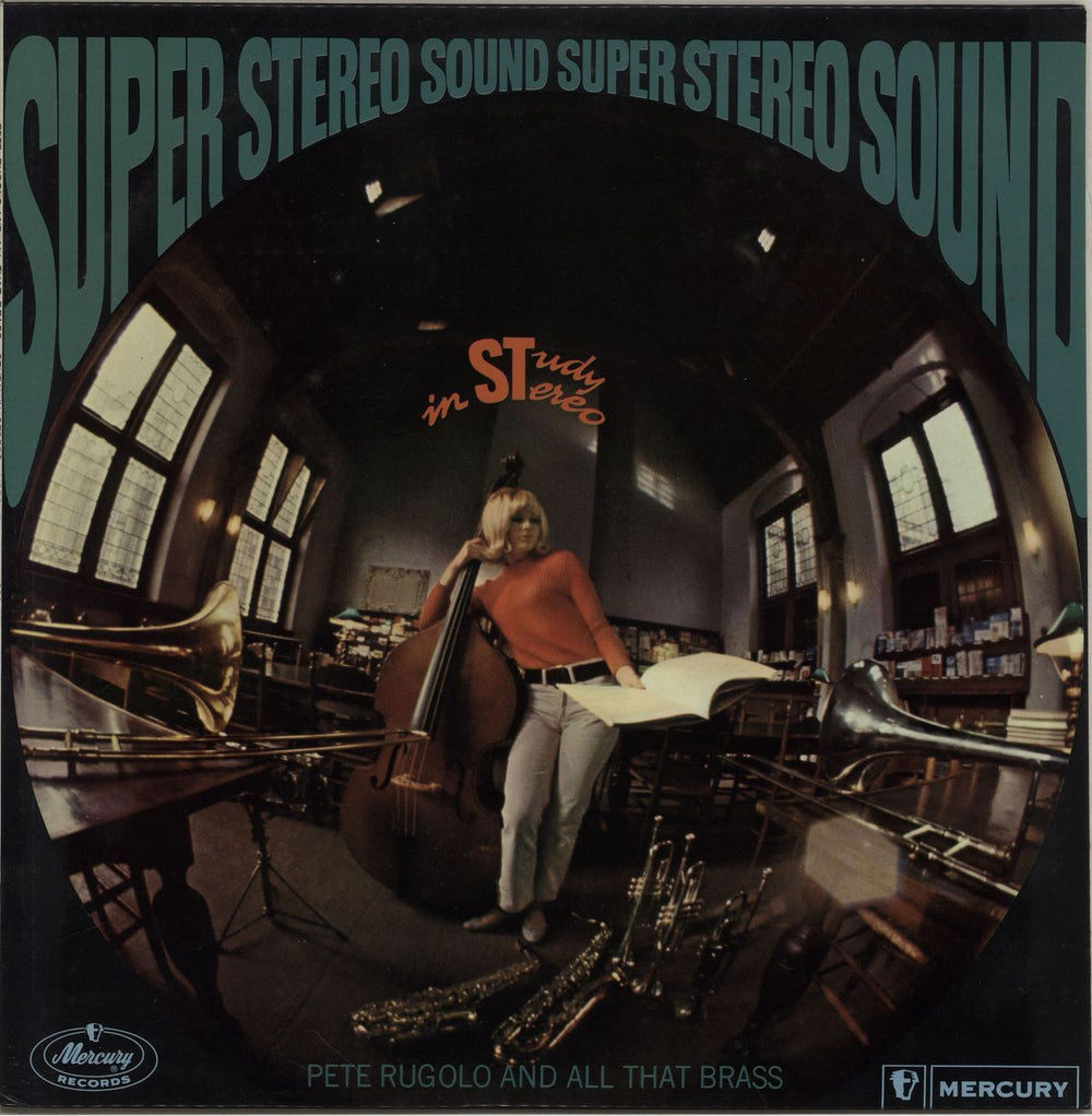 Pete Rugolo Study In Stereo UK vinyl LP album (LP record) SML30005