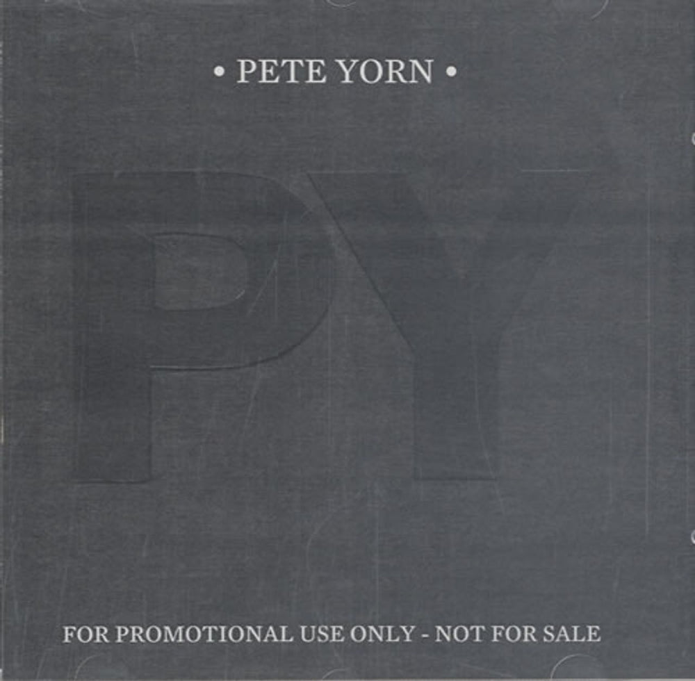 Pete Yorn Pete Yorn US Promo CD-R acetate CD-R ACETATE