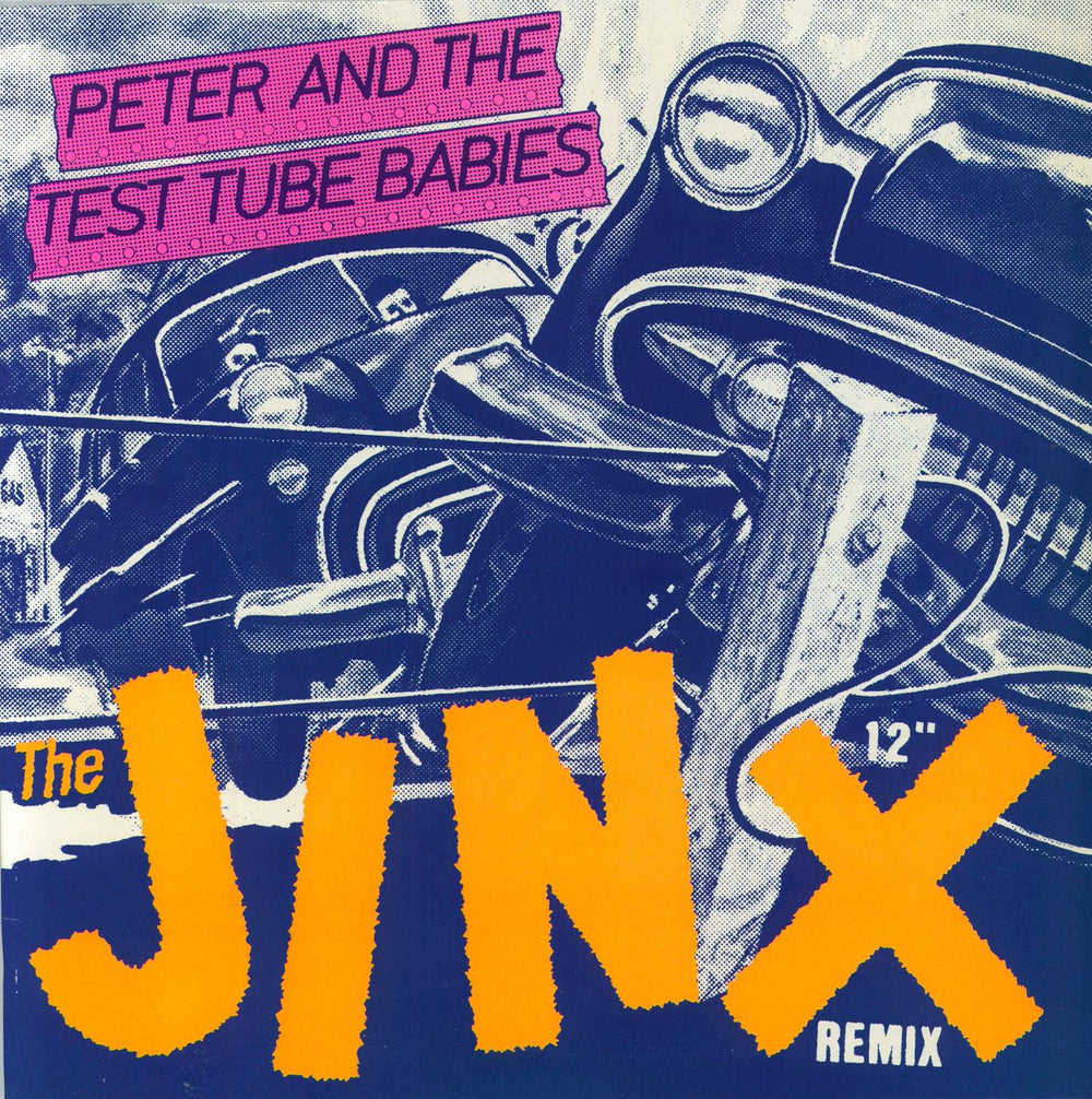 Peter & The Test Tube Babies The Jinx - Remix UK 12" vinyl single (12 inch record / Maxi-single) 12EARS2