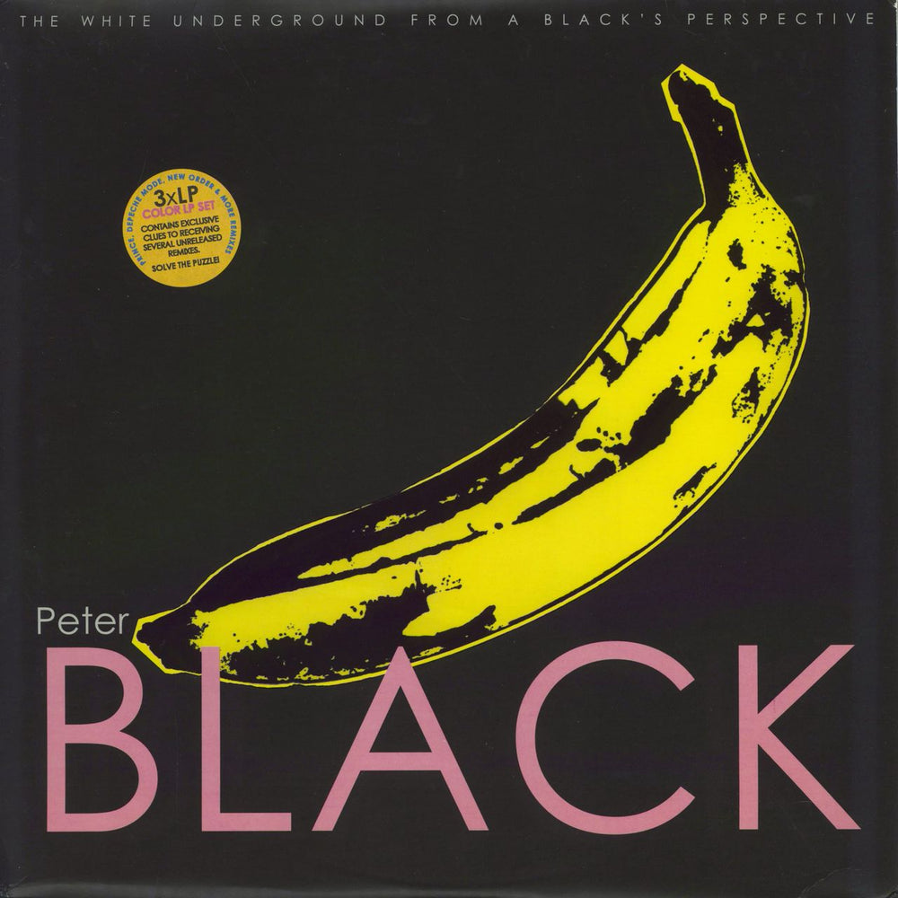 Peter Black The White Underground - Triple Coloured Vinyl US Promo 3-LP vinyl record set (Triple LP Album) WU1101LP