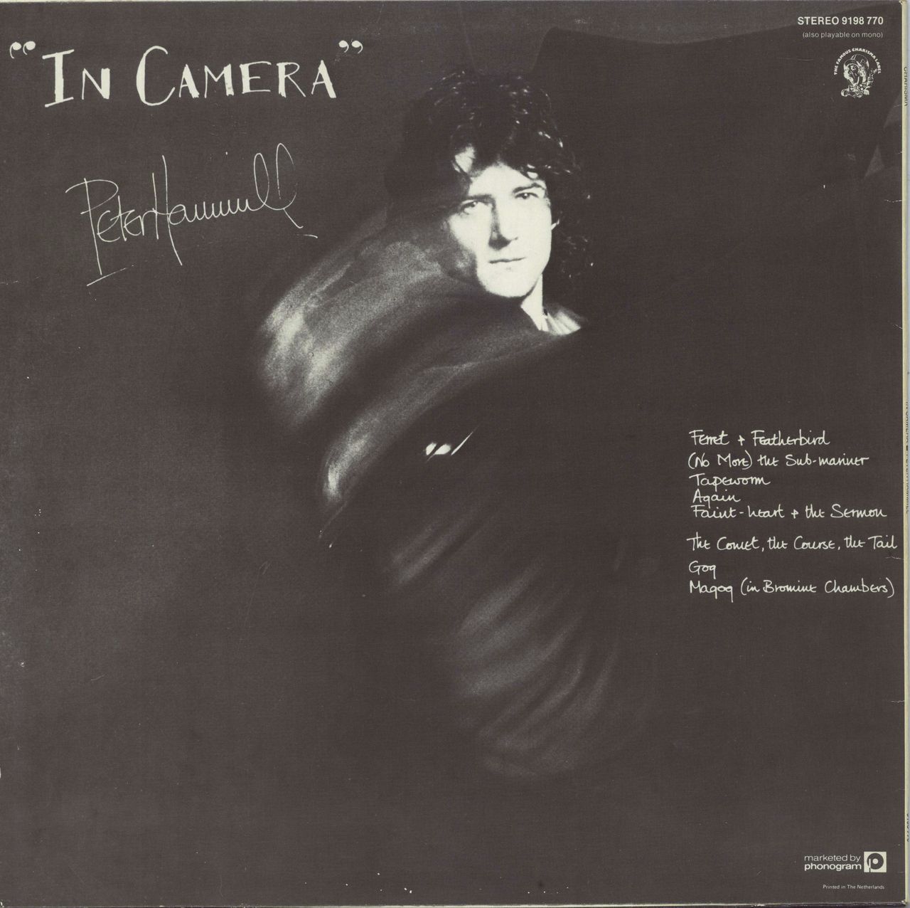 Peter Hammill In Camera Dutch Vinyl LP — RareVinyl.com