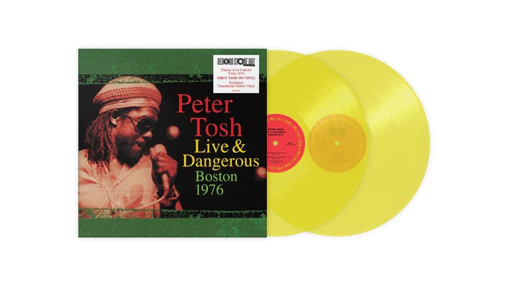 Peter Tosh Live & Dangerous Boston 1976 - Yellow Vinyl - RSD 2023 - Sealed UK 2-LP vinyl record set (Double LP Album) 19439978471