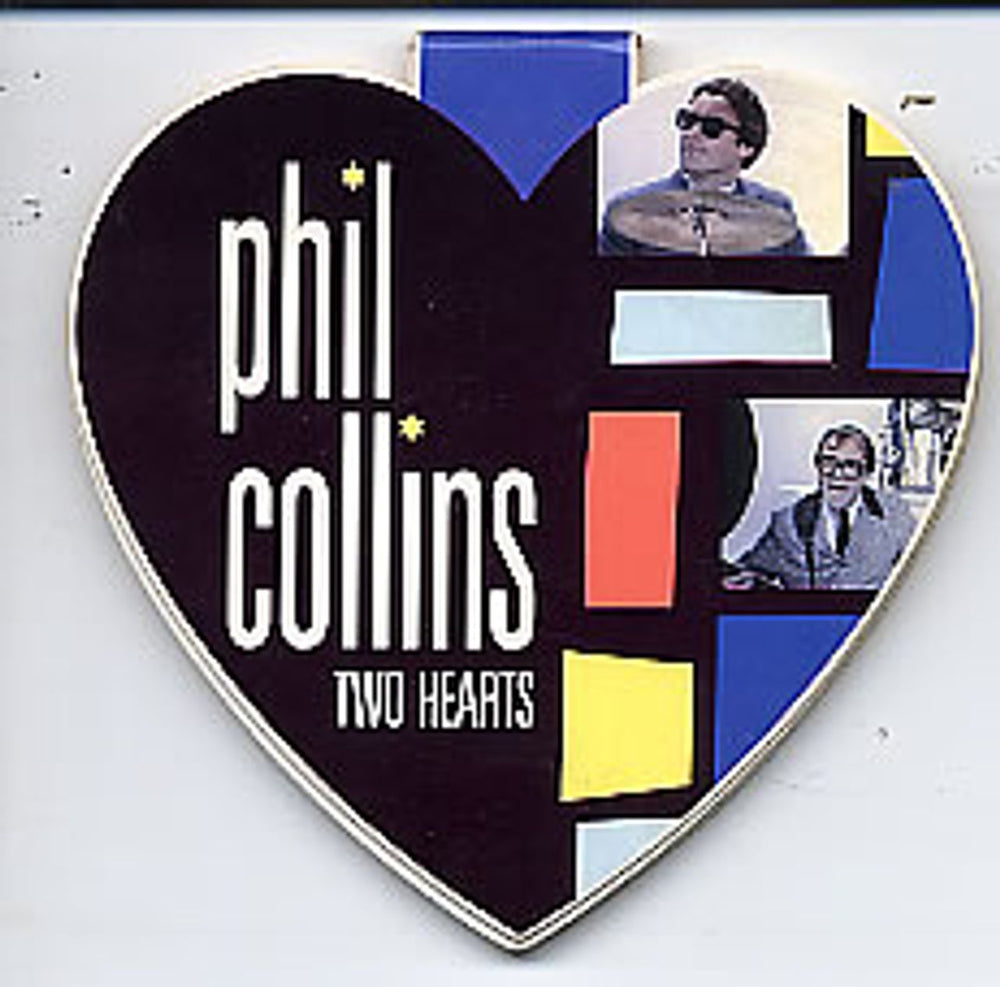 Phil Collins Two Hearts - Heart Shaped Pack UK 3" CD single (CD3) VSCD1141