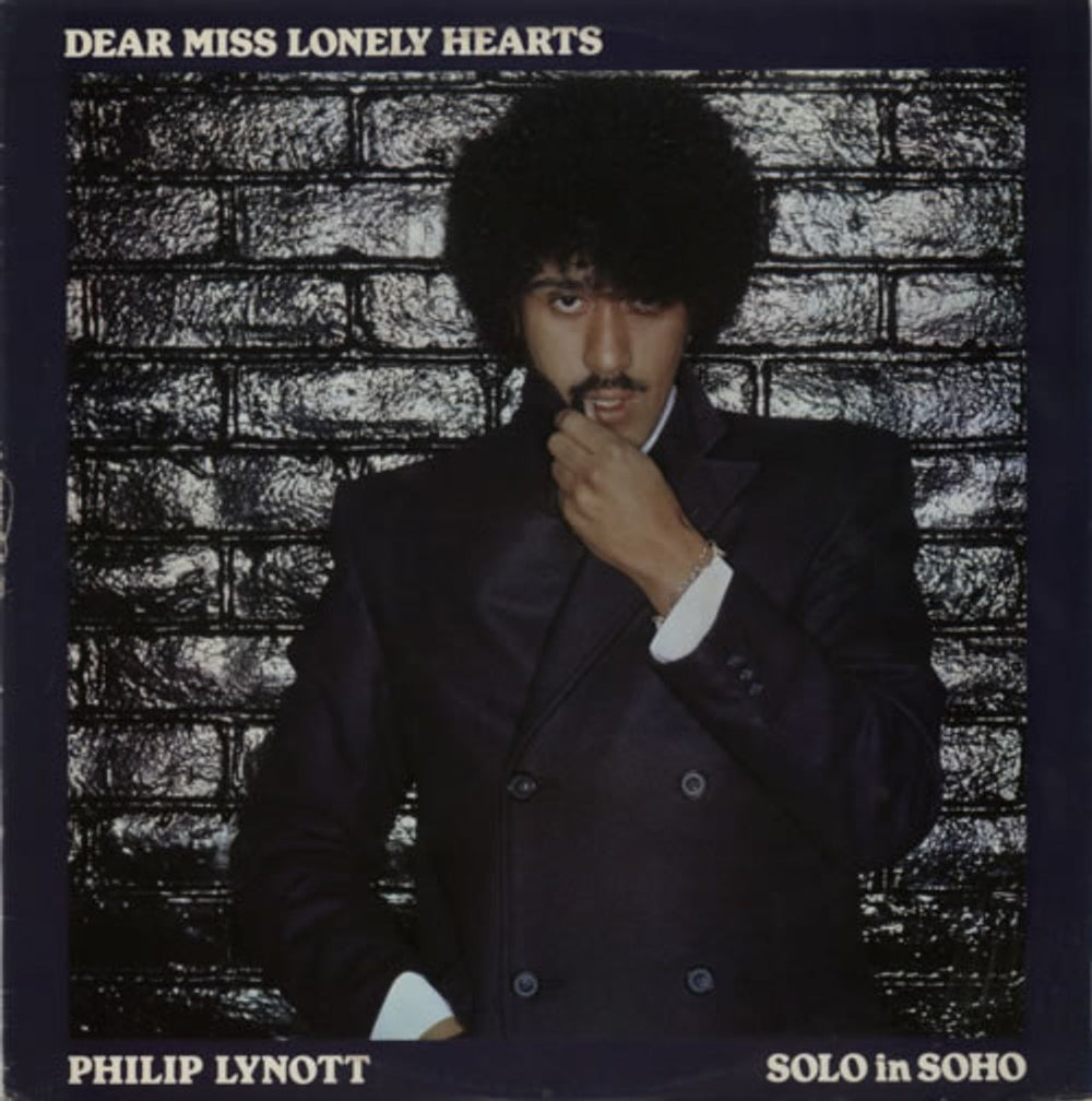 Phil Lynott Dear Miss Lonely Hearts UK 12" vinyl single (12 inch record / Maxi-single) SOLO12