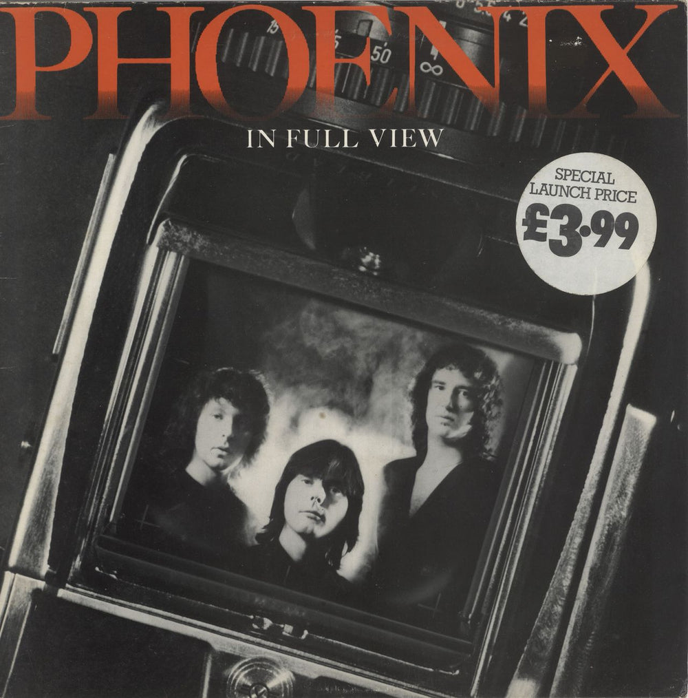 Phoenix (US) In Full View UK vinyl LP album (LP record) CAS1150