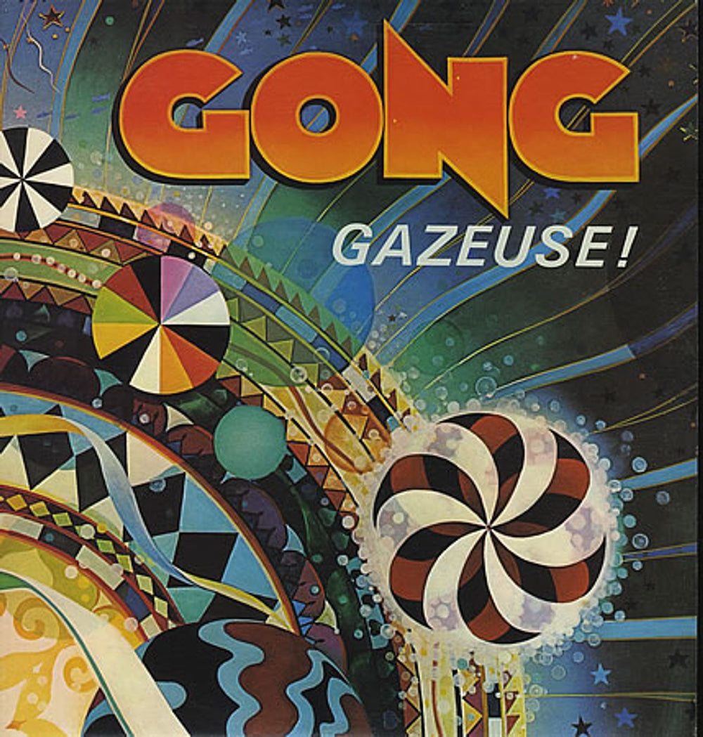 Pierre Moerlen's Gong Gazeuse! + Poster UK vinyl LP album (LP record) V2074