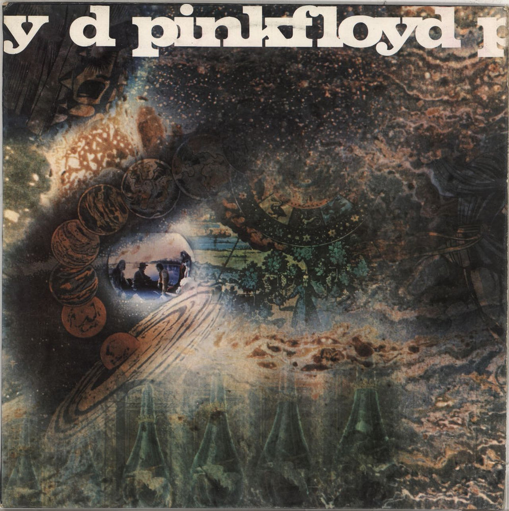 Pink Floyd A Saucerful Of Secrets - 2nd UK vinyl LP album (LP record) SCX6258