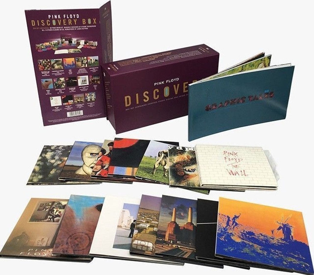 Pink Floyd Discovery: The Complete Studio Collection + outer card UK CD Album Box Set 5099908261328