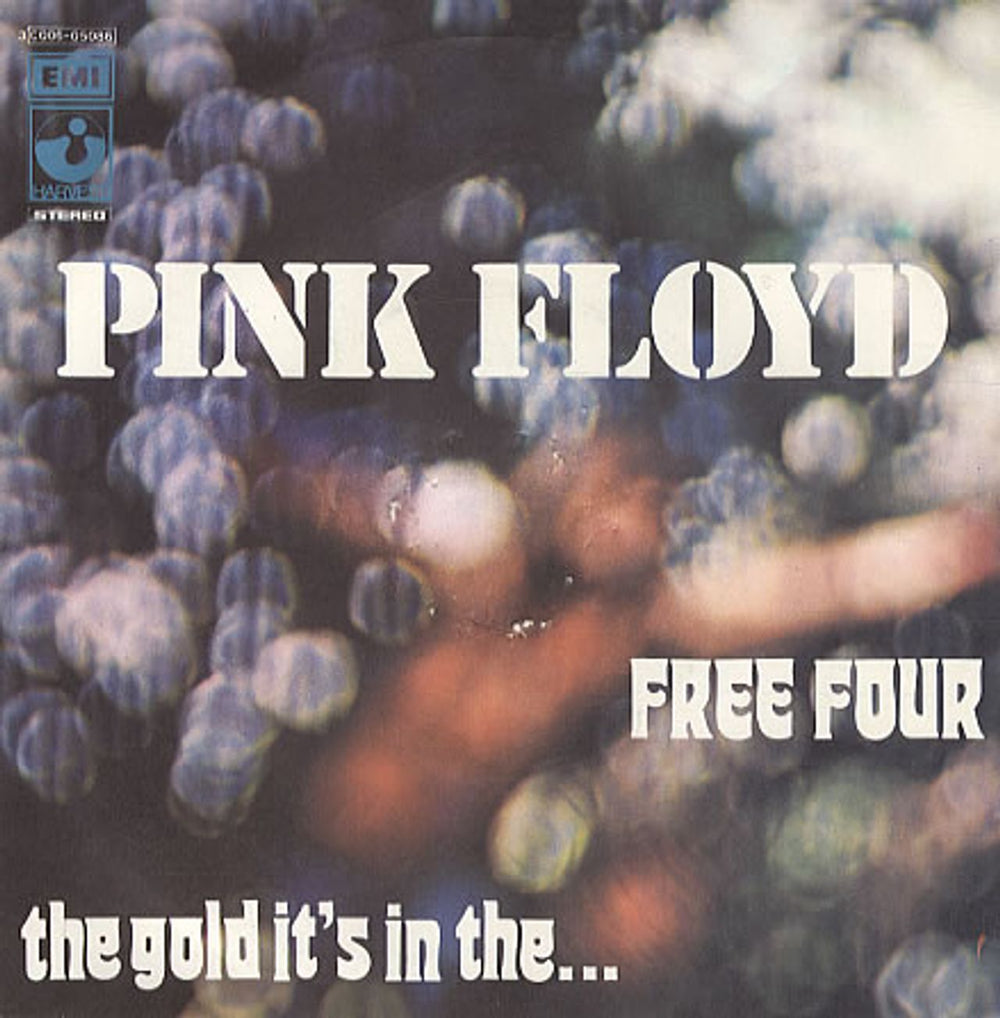 Pink Floyd Free Four - 1st - P/S - EX Italian 7" vinyl single (7 inch record / 45) 3C006-05086