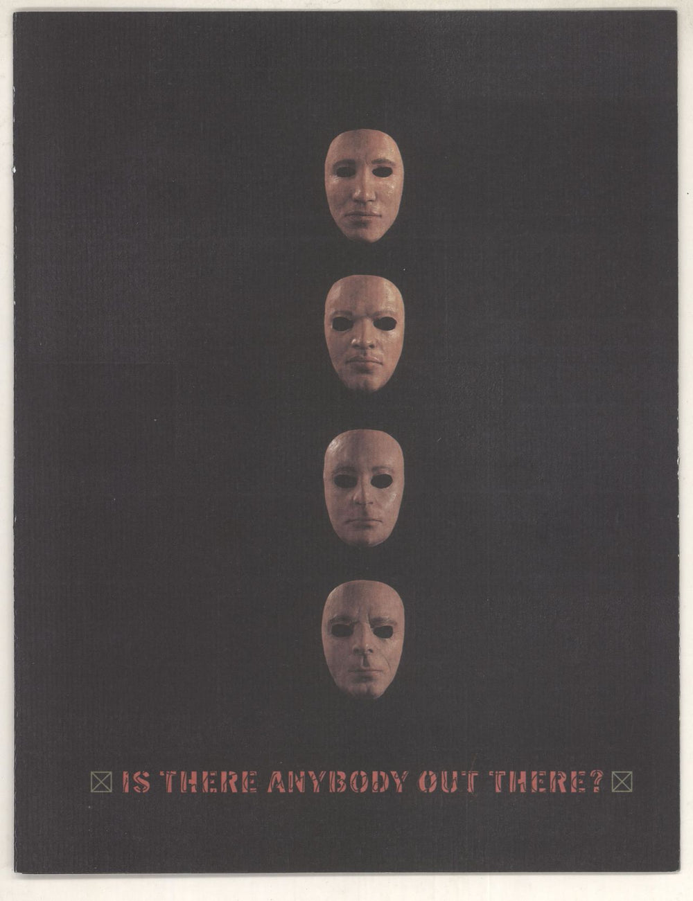 Pink Floyd Is There Anybody Out There Mexican Promo handbill PRESS LEAFLET