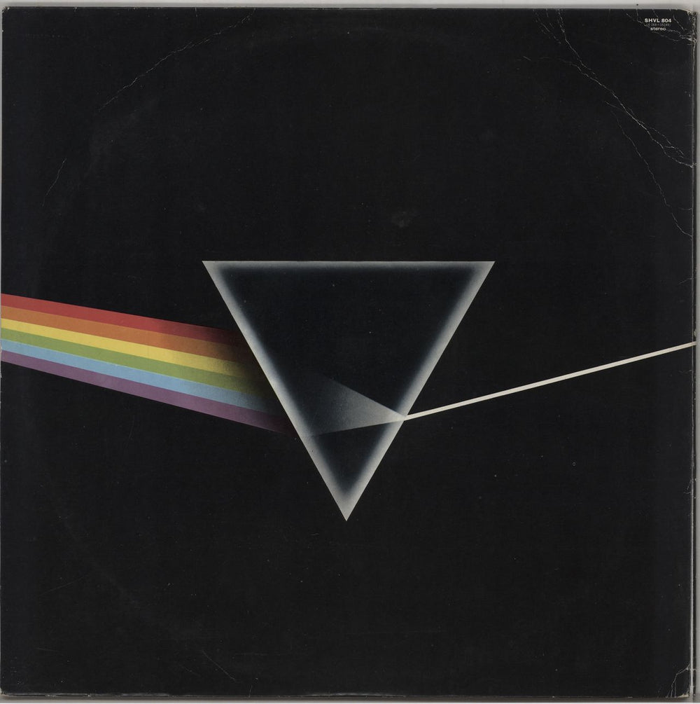 Pink Floyd The Dark Side Of The Moon - Pathe - Stickered/Complete UK vinyl LP album (LP record)