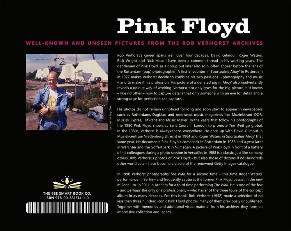 Pink Floyd The Rob Verhorst Archives - Numbered & Signed By The Photographer + Poster Dutch book PINBKTH792973