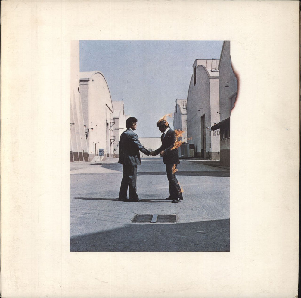 Pink Floyd Wish You Were Here - 1st - Complete - VG (detached shrink) UK vinyl LP album (LP record) PINLPWI808442