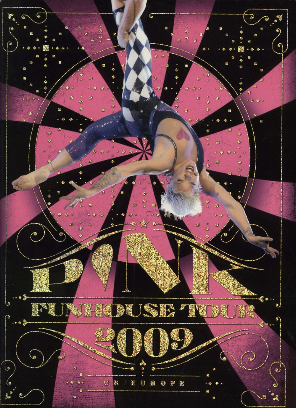 Pink Funhouse Tour 2009: UK/Europe UK tour programme PROGRAMME