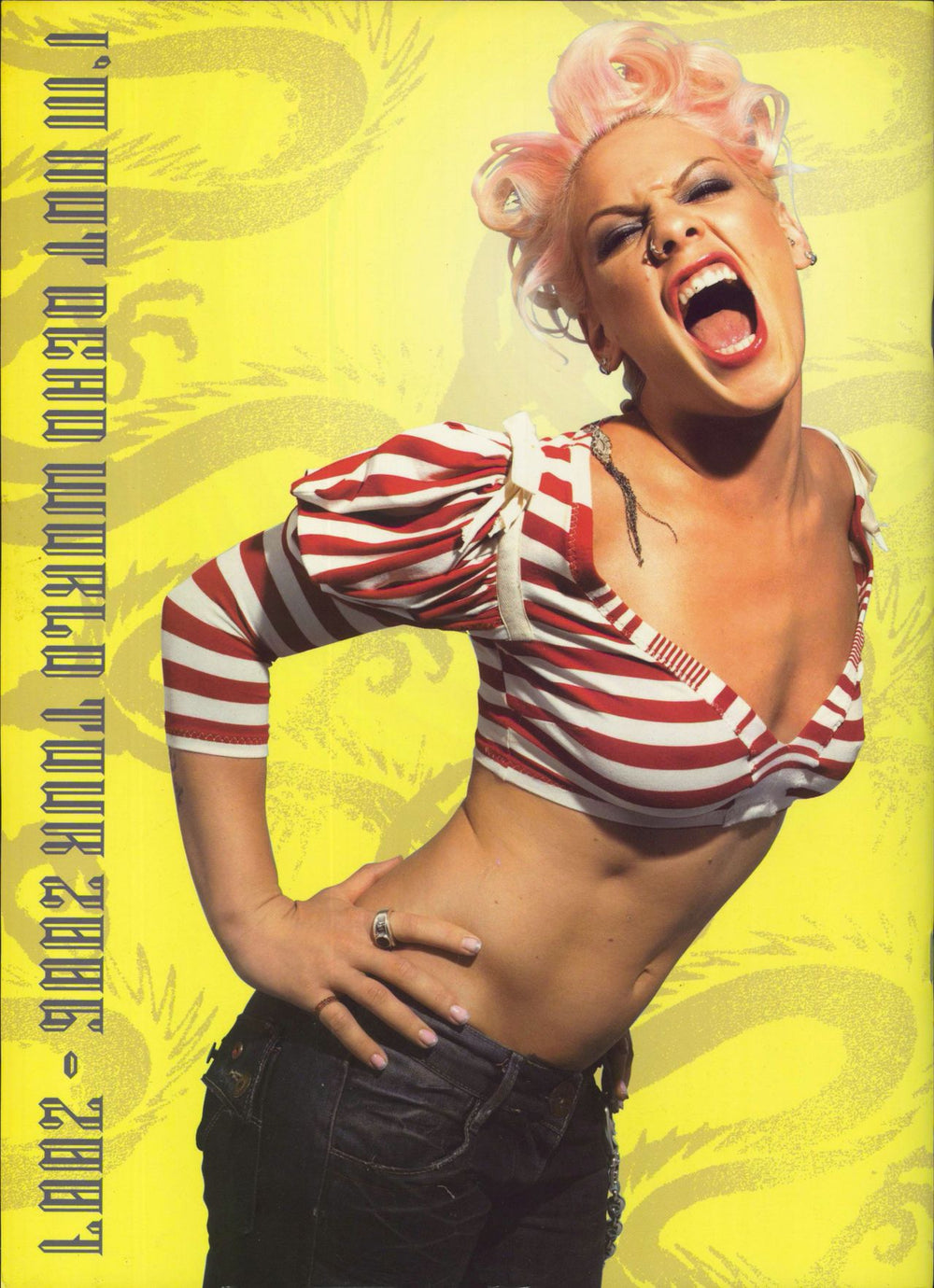 Pink I'm Not Dead UK tour programme