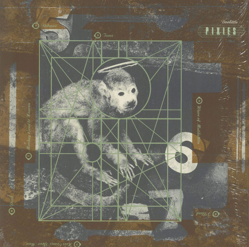 Pixies Doolittle - 180gm UK vinyl LP album (LP record) CAD905