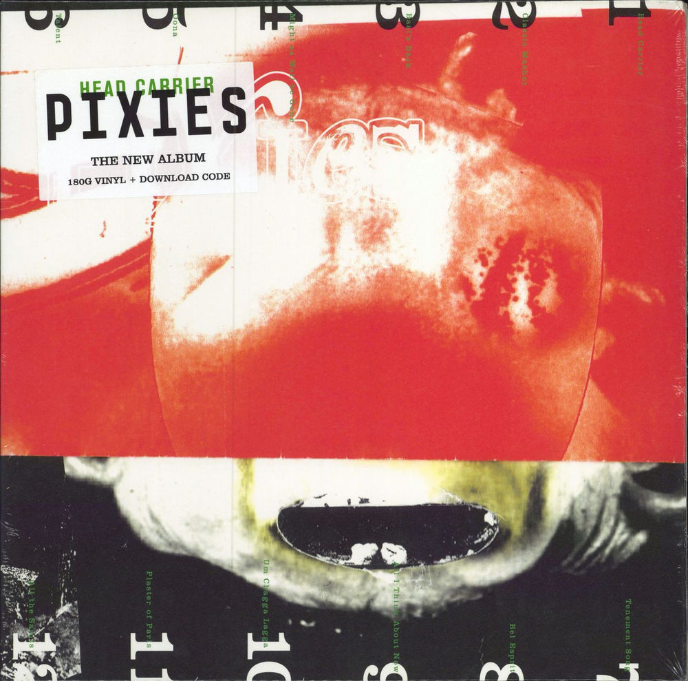 Pixies Head Carrier - 180 Gram - Sealed UK vinyl LP album (LP record) PM018LP