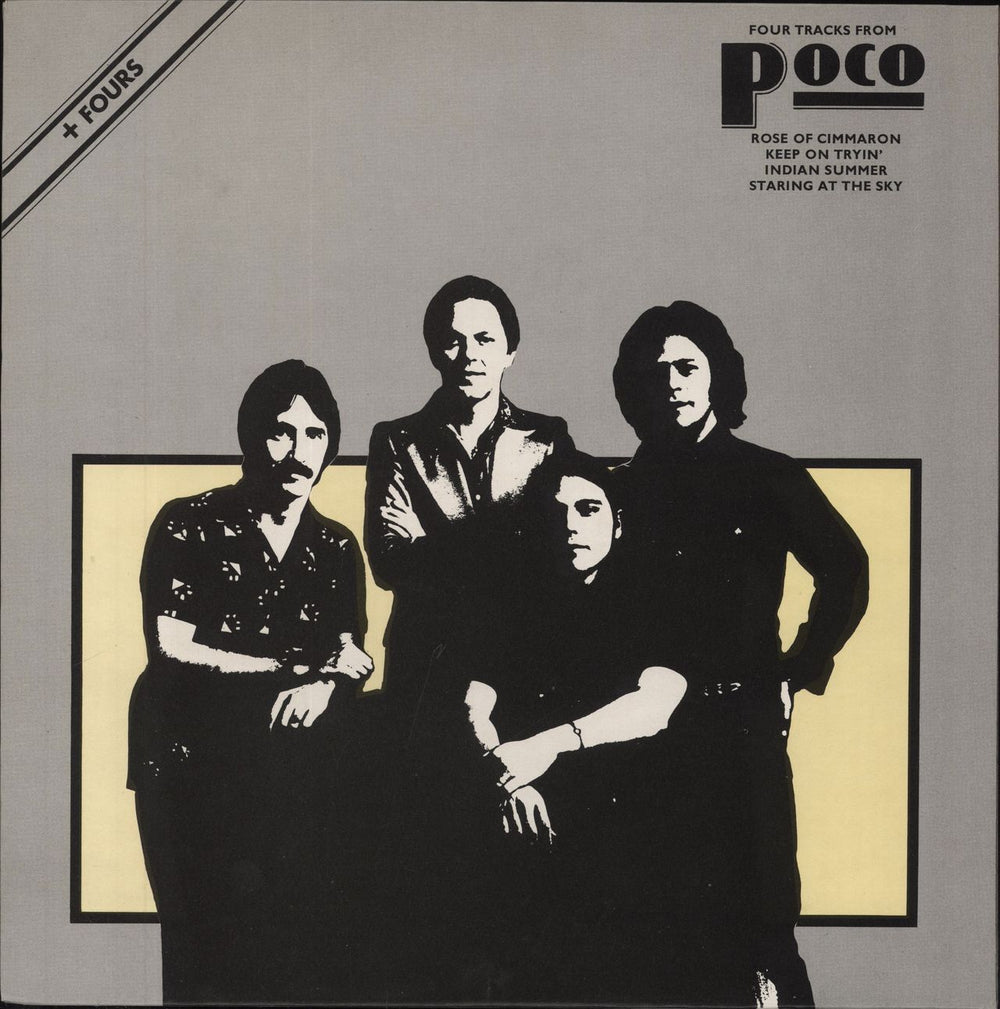 Poco Four Tracks From Poco UK 12" vinyl single (12 inch record / Maxi-single) ABE12011