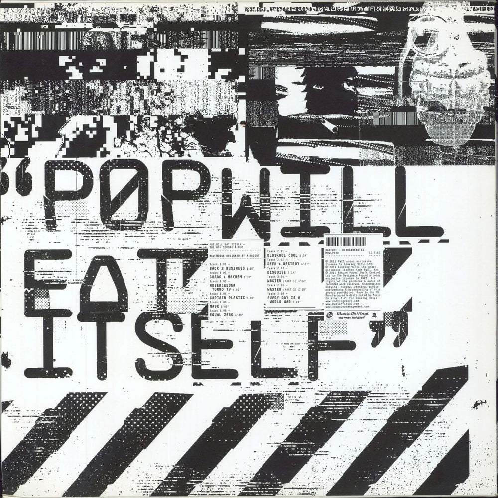 Pop Will Eat Itself New Noise Designed By A Sadist - 180 Gram UK vinyl LP album (LP record) 8718469530144